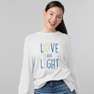 Love and Light Hannukah Sweatshirt