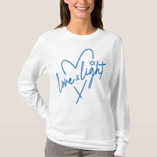 Love and Light Hanukkah T-Shirt