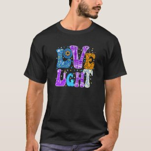 Love And Light Let's Get Lit Chanukah Hanukkah Boy T-Shirt