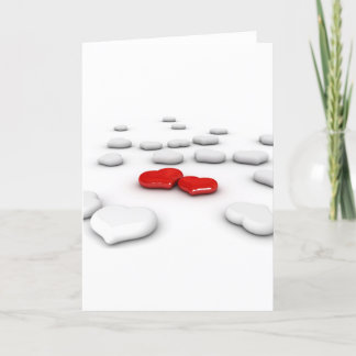 Love and Many Hearts Card