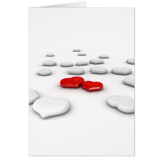 Love and Many Hearts Card