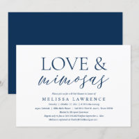 Love and Mimosas, Modern Bridal Shower Party