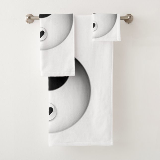 Love and Peace  Bath Towel Set (Insitu)