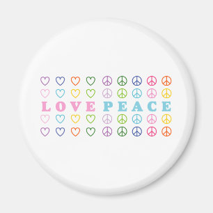Love and Peace Magnet