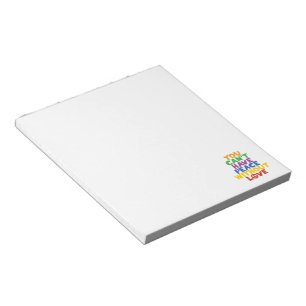 Love and Peace Notepad