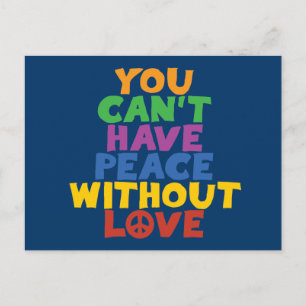 Love and Peace Postcard