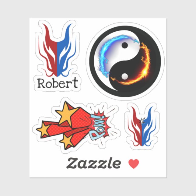 Love and Peace Yin-Yang  (Sheet)
