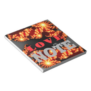 Love and pure love radiates from the univerNotepad Notepad