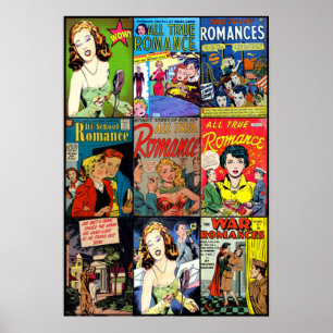 Love and Romance in the 1950's Poster