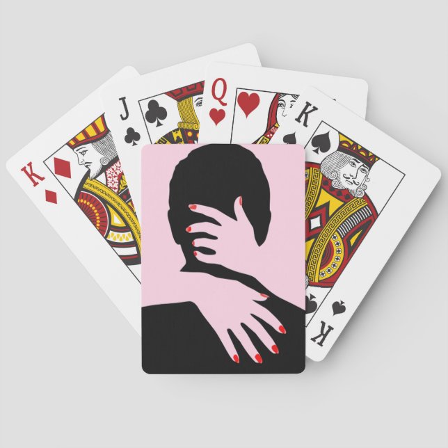 LOVE AND ROMANCE PLAYING CARDS (Back)