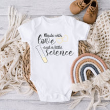 Love and Science IVF Quote Yellow Black Text