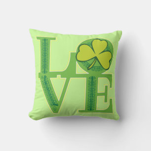 Love and Shamrocks Cushion
