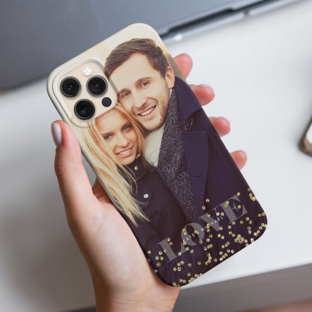 Love and Sparkles Overlay Photo Case-Mate iPhone Case (Creator Uploaded)