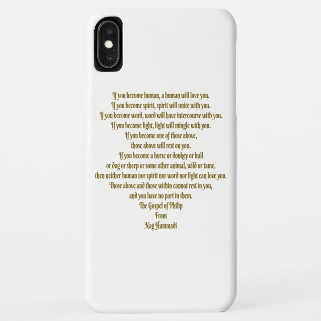 Love and Spirit Case-Mate iPhone Case (Back)