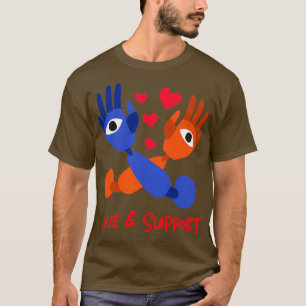 Love and support for people with disabilities Desi T-Shirt