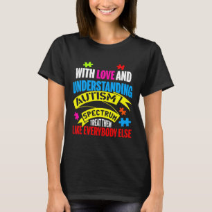 Love And Understanding Autism Spectrum T-Shirt