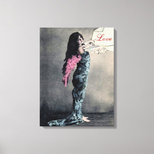Love Angel II - 18x24" Wrapped Canvas
