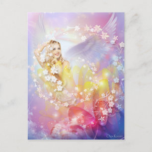 Love Angel Postcard