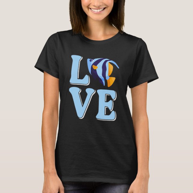 Love Angelfish T-Shirt (Front)