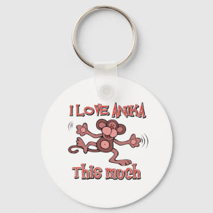 Love Anika Key Ring