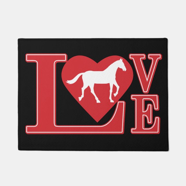 Love Animals Doormat (Front)