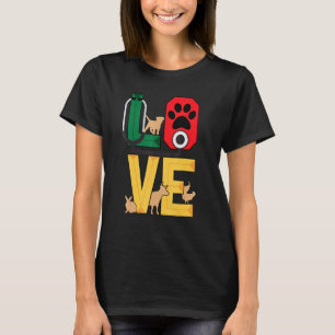 Love Animals Vet Tech Life Cute Veterinary Assista T-Shirt