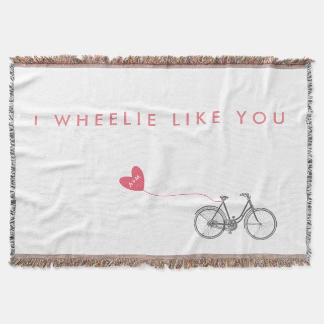 love anniversary gift idea throw blanket (Front)