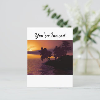 Love announcement postcard