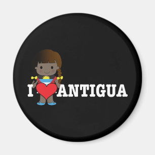 Love Antigua Magnet