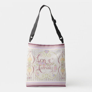 Love Anyway (Embellished) Cross Body Bag