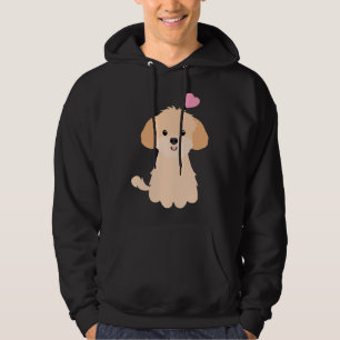 Love Apricot Shih Poo Shihpoo Shih Tzu Poodle Mix Hoodie