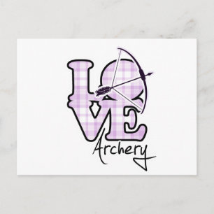 Love Archery Postcard