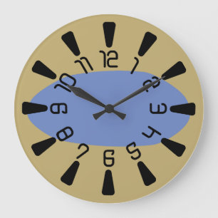 LOVE ARMONYKA/Geomesky mix by Masanser Pixelat Large Clock