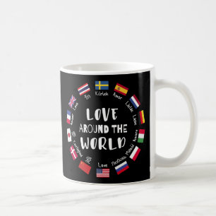 Love Around the World Languages  Coffee Mug