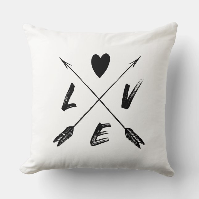 Love Arrows Cushion (Front)