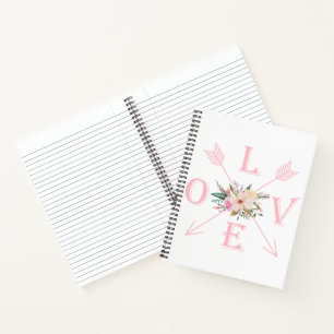 Love arrows notebook