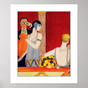 Love. Art Deco Art Print