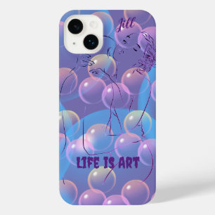 Love Art Happiness iPhone 14 Plus Case