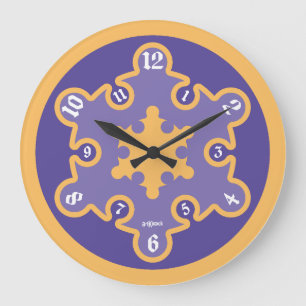 LOVE ART KLOCK CIRCLE PUZZLE BY MASANSER LARGE CLOCK