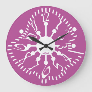 LOVE ART KLOCK DEFORMED DAKILIANO BY MASANSER LARGE CLOCK