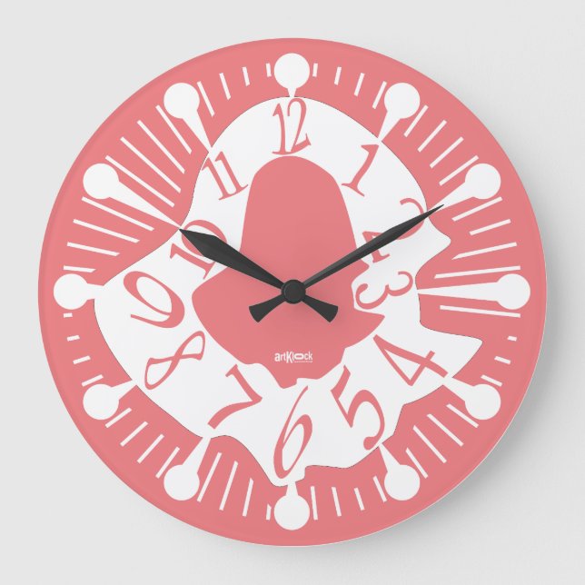 LOVE ART KLOCK DEFORMED DAKILIANO BY MASANSER LARGE CLOCK (Front)