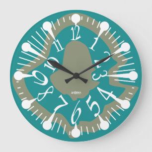 LOVE ART KLOCK DEFORMED DAKILIANO BY MASANSER LARGE CLOCK