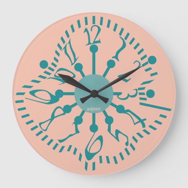 LOVE ART KLOCK DEFORMED DAKILIANO BY MASANSER LARGE CLOCK (Front)