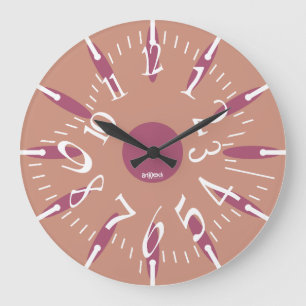 LOVE ART KLOCK DEFORMED DAKILIANO BY MASANSER LARGE CLOCK