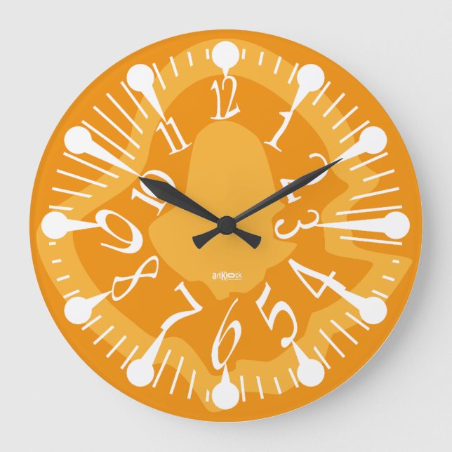 LOVE ART KLOCK DEFORMED DAKILIANO BY MASANSER LARGE CLOCK (Front)