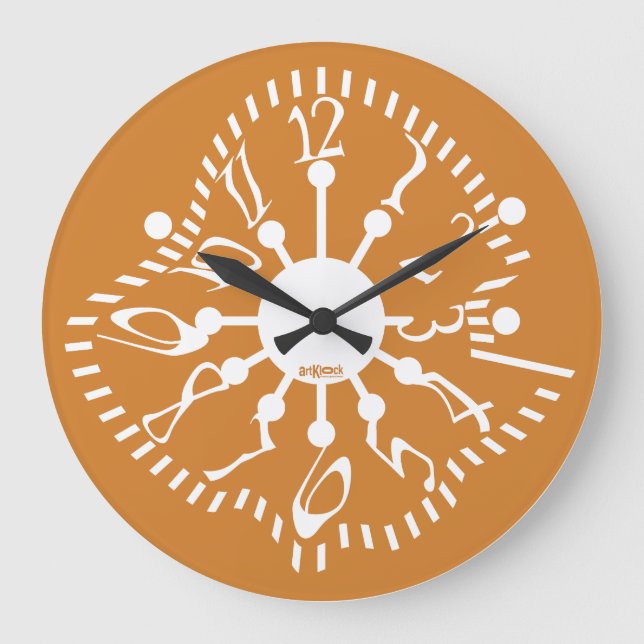 LOVE ART KLOCK DEFORMED DAKILIANO BY MASANSER LARGE CLOCK (Front)