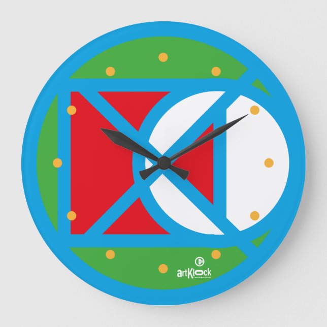 LOVE ART KLOCK EXPERIMENTAL CCXT 26 BY MASANSER LARGE CLOCK (Front)