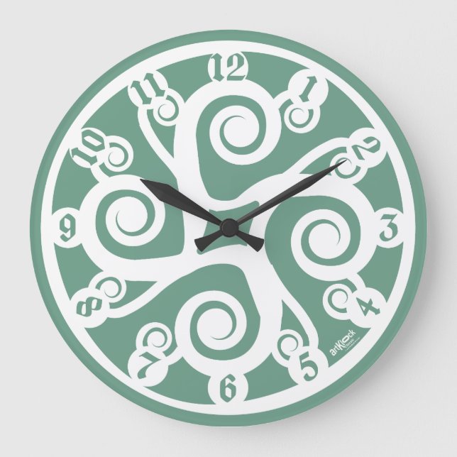 LOVE ART KLOCK MULTI CELTIC SIMBOLS BY MASANSER LARGE CLOCK (Front)