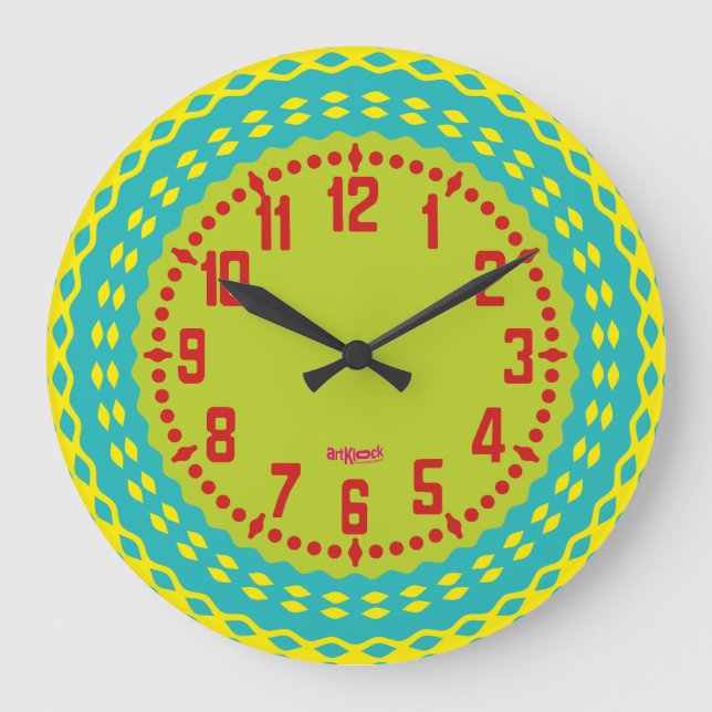 LOVE ART KLOCK OLIVENZA EXT BY MASANSER LARGE CLOCK (Front)