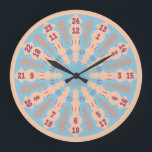 LOVE ART KLOCK TWENTY FOUR/TWELVE BY MASANSER LARGE CLOCK<br><div class="desc">LOVE ART KLOCK TWENTY FOUR/TWELVE BY MASANSER Design Registered® worldwide in SAFECREATIVE with the code 2411300250527® The fonts used in some of my designs are either my own creation or they are ADOBE CREATIVE CLOUD fonts whose rights to their use are paid MONTHLY. Diseño Registrado® a nivel mundial en SAFECREATIVE...</div>